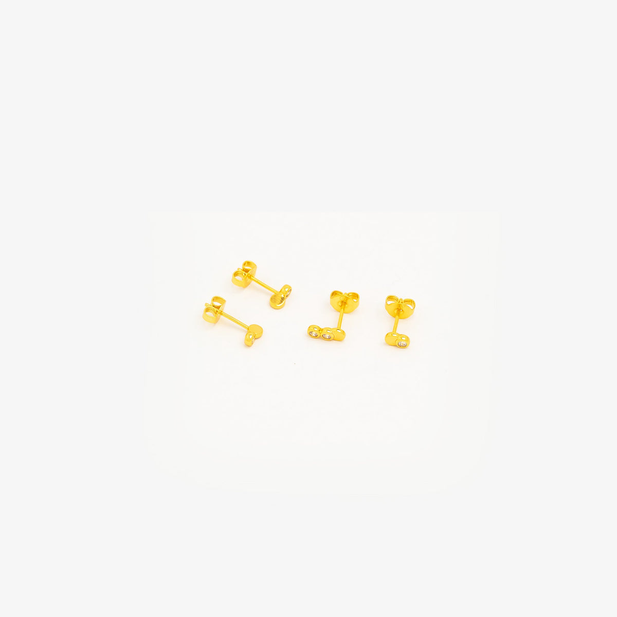 Crescent Glow Earrings Set